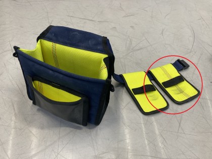 Werkzeugtasche Routenbau Fire Werkzeughalter zitron7
